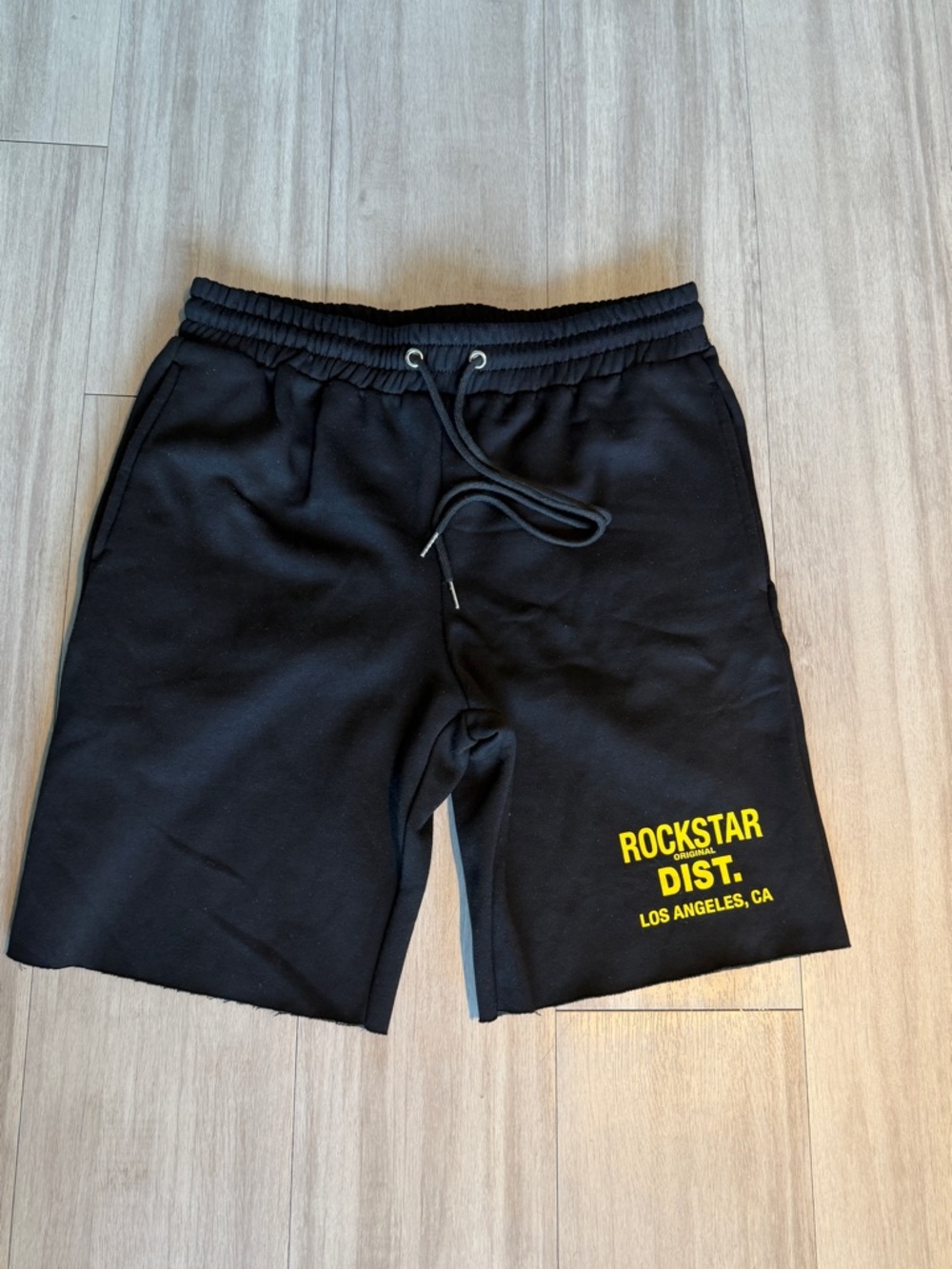 Men's Black Logo Sweatshorts